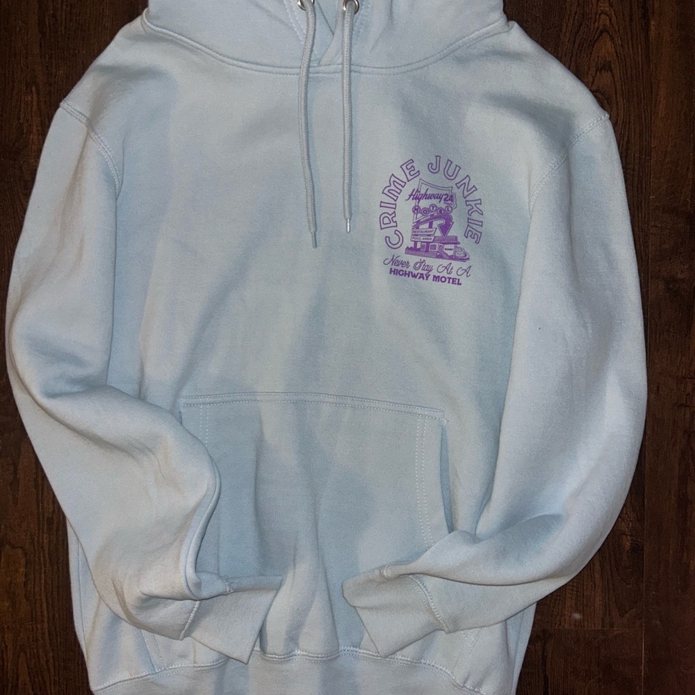 Light Blue Crime Junkie hoodie
